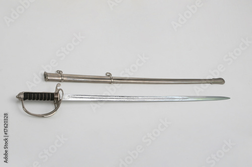 Sword, taken out of scabbard