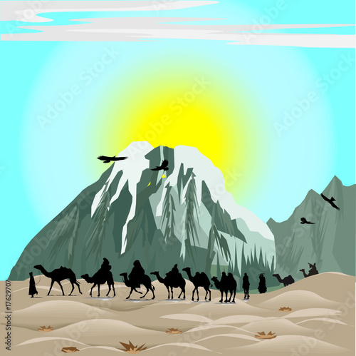 Caravan Camels