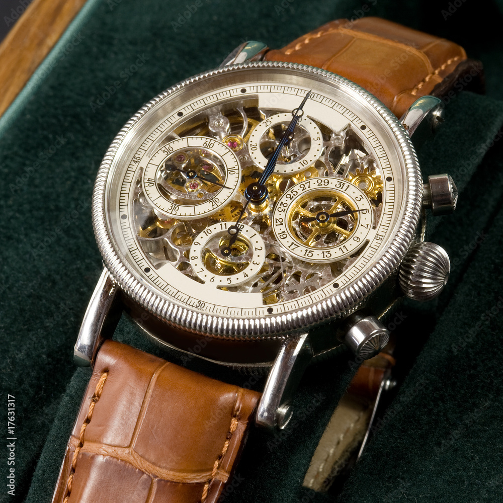 Chronograph StockFoto Adobe Stock