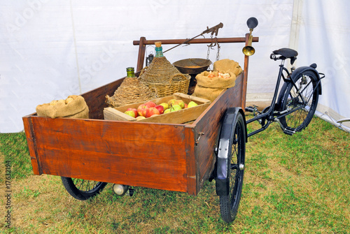 Vintage delivery van photo