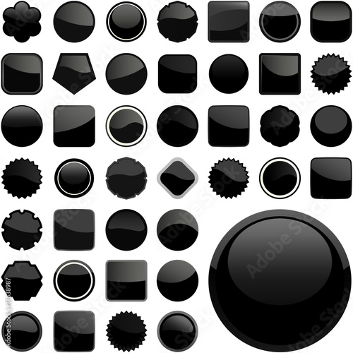 Graphic elements set. Vector illustration.