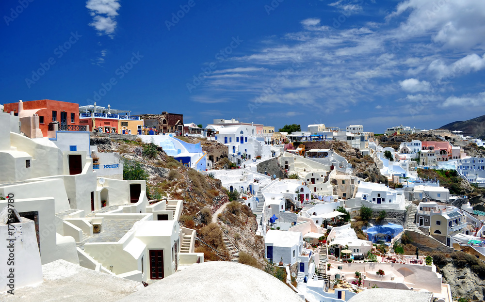 Fototapeta premium Beautiful island of Santorini, Greece.