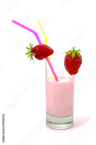 Berry yoghurt.