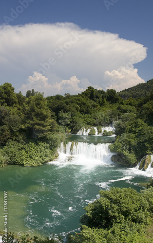 River Krka waterfalls