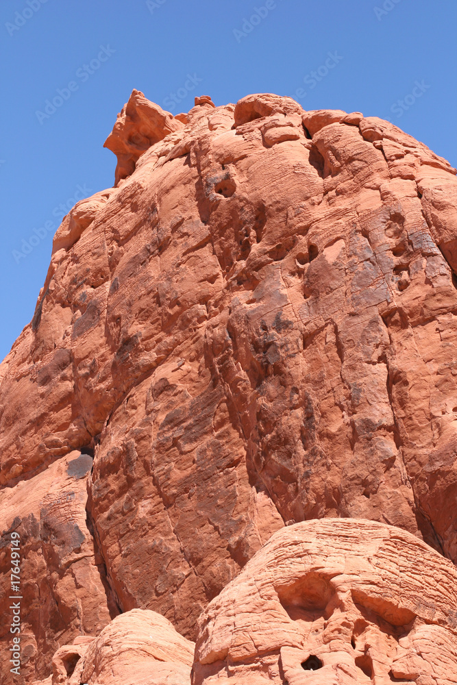 Fototapeta premium Rock in Valley of Fire, Nevada