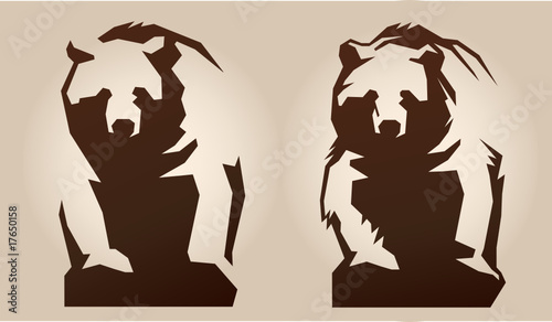 Illustration of a bear