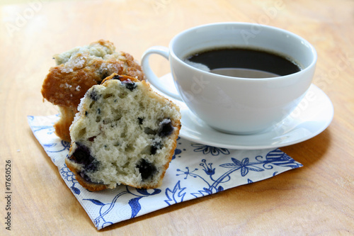 Blueberry Muffin & Coffee