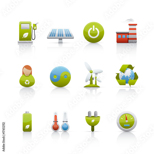 Icon Set - Environmental Conservation