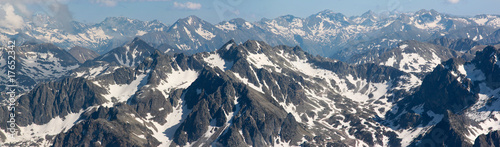 Pyrénées vue depuis le Pic du Midi