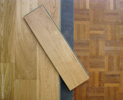 Pose de parquet
