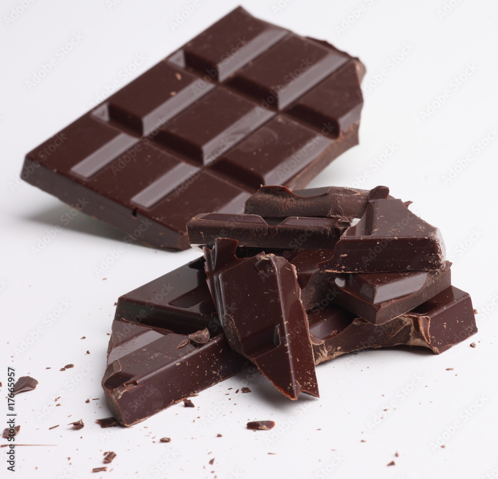 chocolat, patissier, noir, Stock Photo