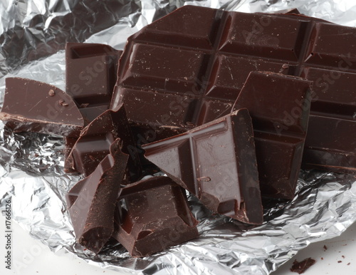 chocolat, patissier, noir, photo