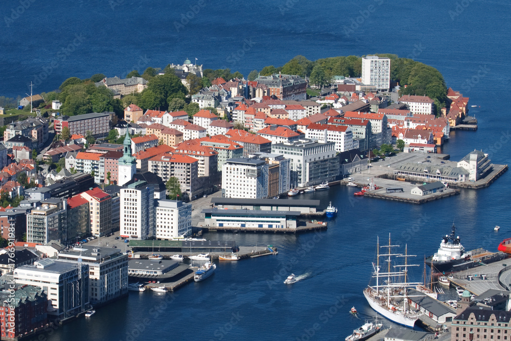 The City of Bergen, Norway