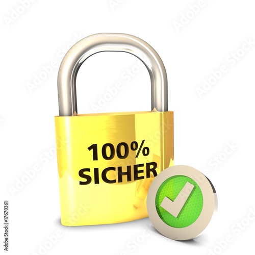 100% sicher