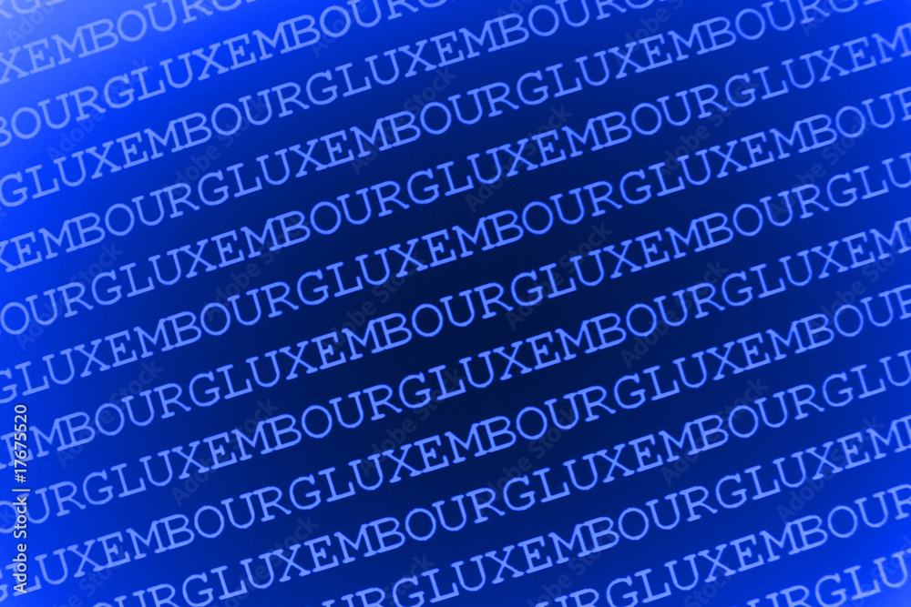 abstract Luxembourg Tourist Sign abstract Luxembourg Tourist Sign