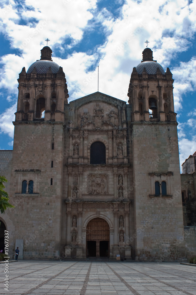 Naklejka premium oaxaca church