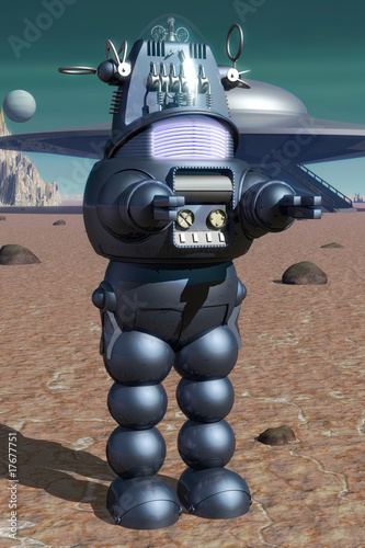 Fotografie classic robot