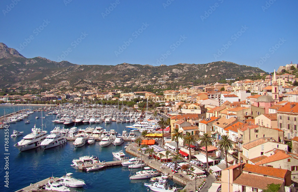 Corse : Le port de Calvi