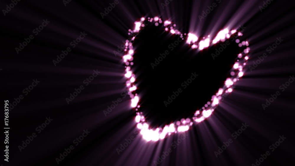 cuore luminoso