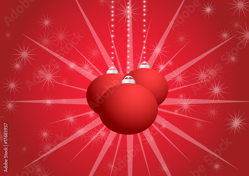 palline di natale rosse
