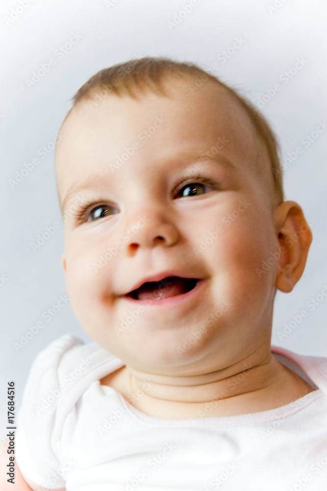precious portrait of a baby girl precious portrait of a baby girl