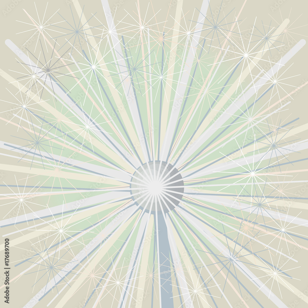 Obraz premium Dandelion Background Close-up