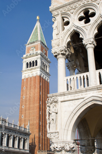Venice - Doge palace and bell-tower