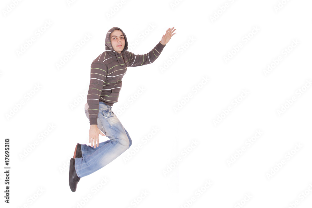 Man isolated on white Man isolated on white