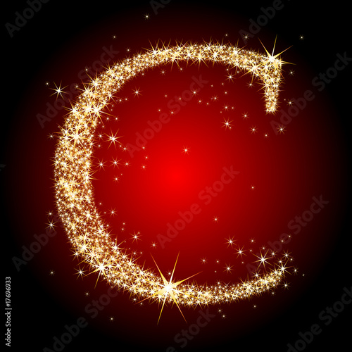 letter star C