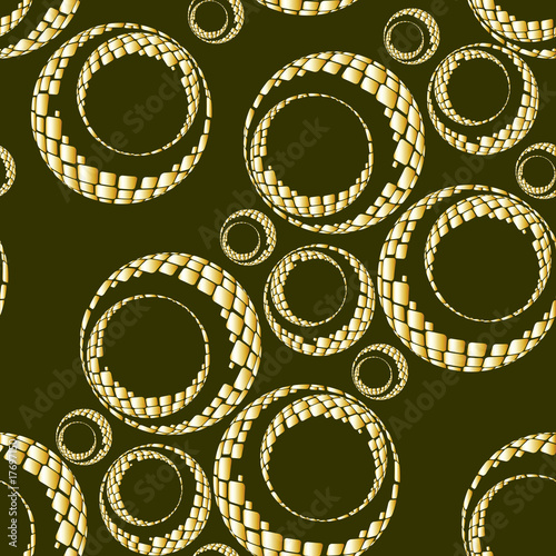 brown background from circumferences