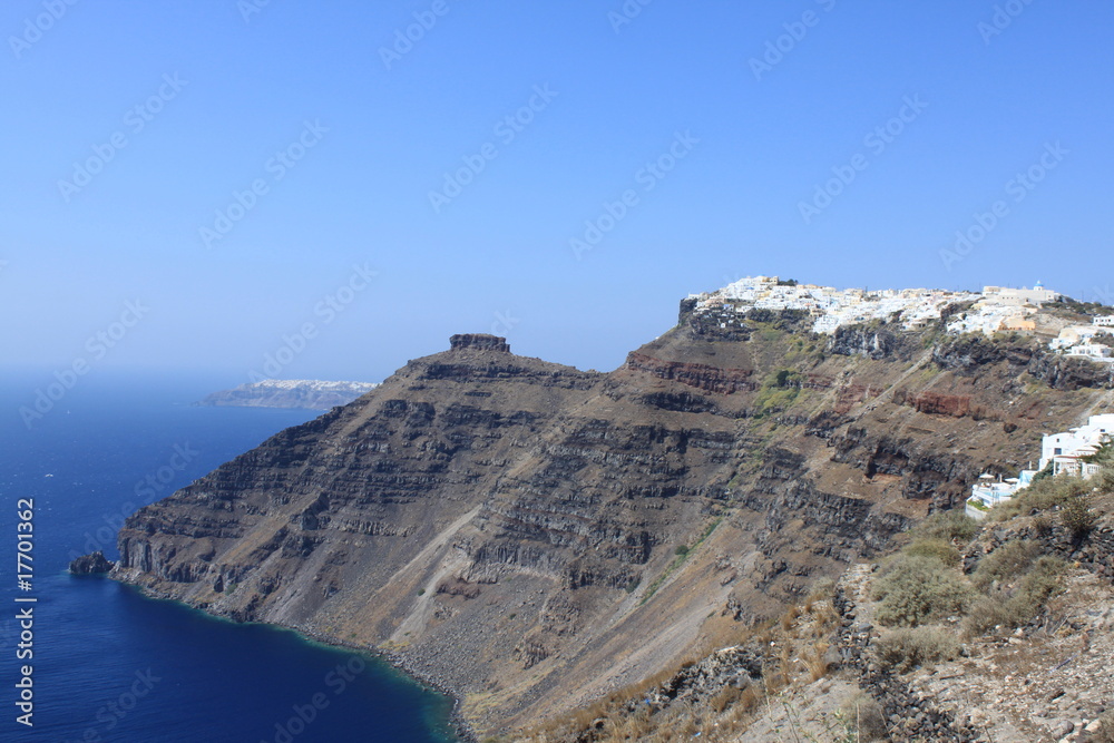 La Caldeira - Cyclades - Grèce La Caldeira - Cyclades - Grèce