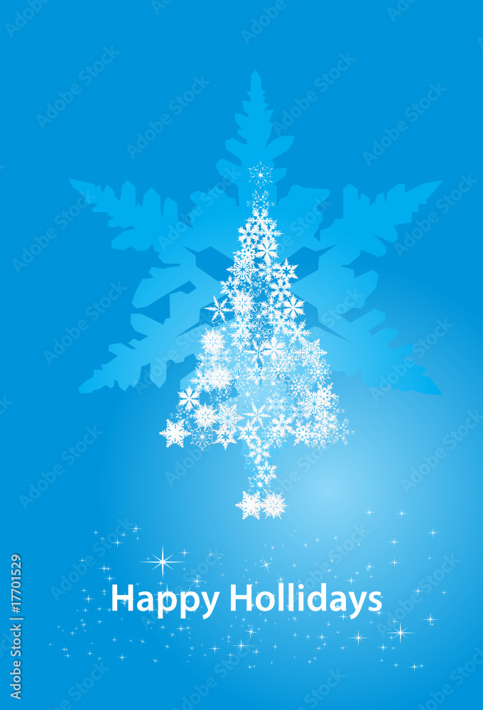 Happy holidays concept. christmas tree with text copy space Happy holidays concept. christmas tree with text copy space