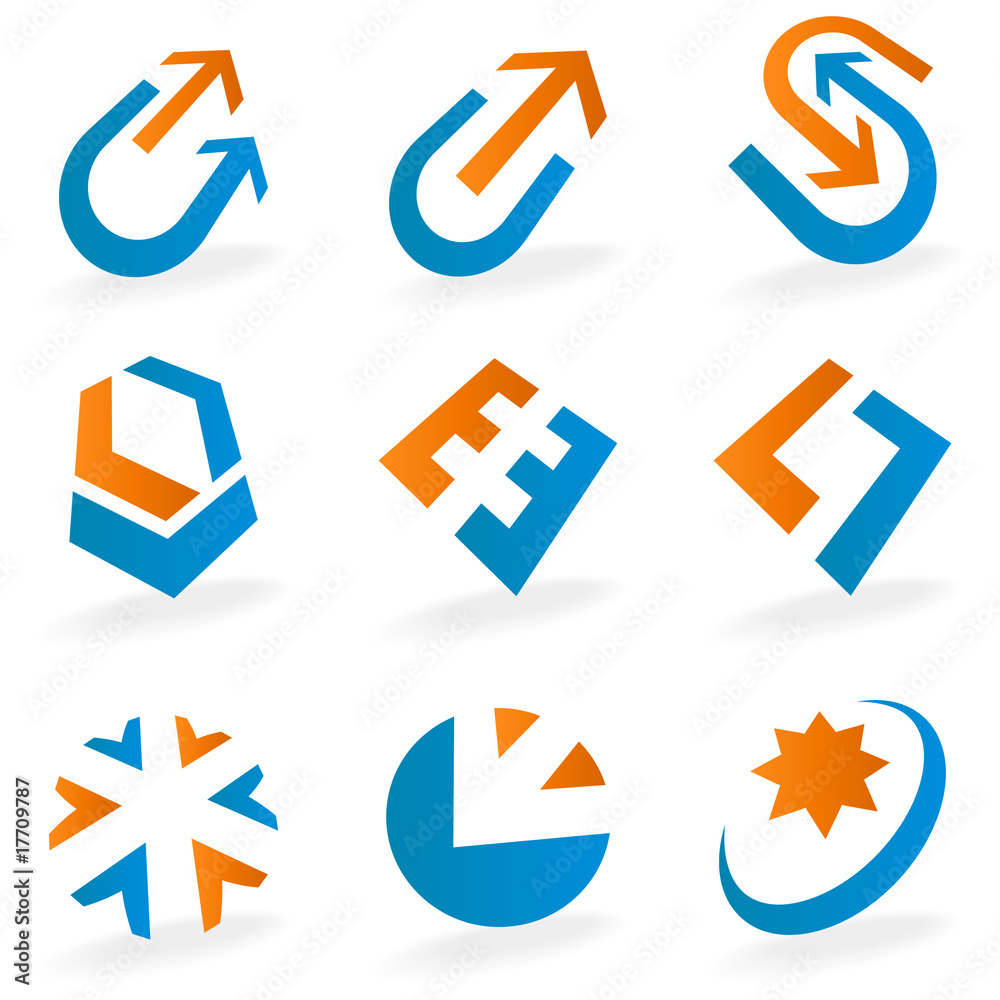 Graphic elements set. Vector illustration. Graphic elements set. Vector illustration.