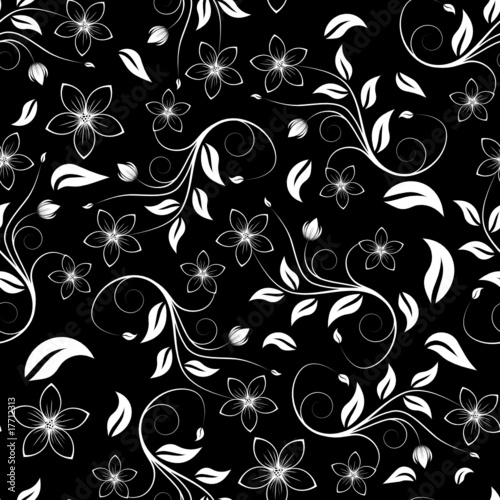 floral seamless background
