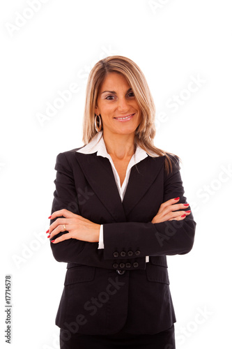 Confident businesswoman