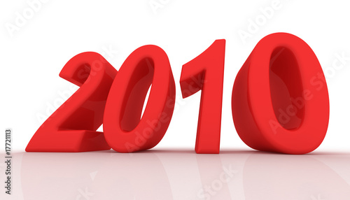 New 2010 year number