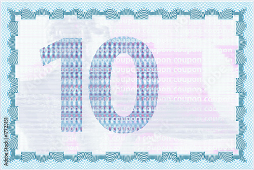 coupon guilloche template and currency backgrounds