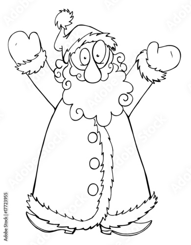 Weihnachtsmann, Nikolaus, überarbeitet, Weihnachten