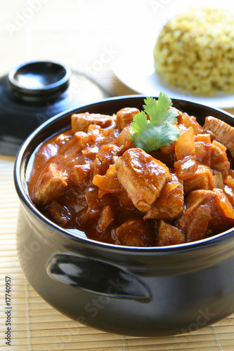 Vindaloo Indian Chicken Curry