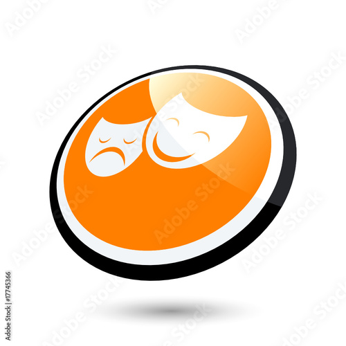 theater unterhaltung kunst logo