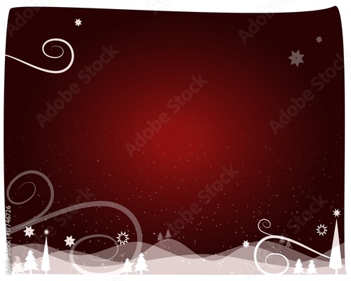 red christmas background photo