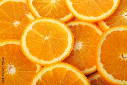 background made of juicy oranges