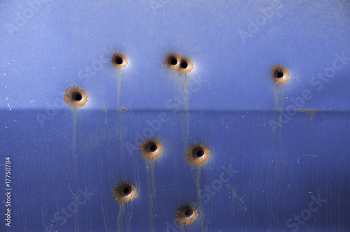 Photo Pontiac Bullet Holes