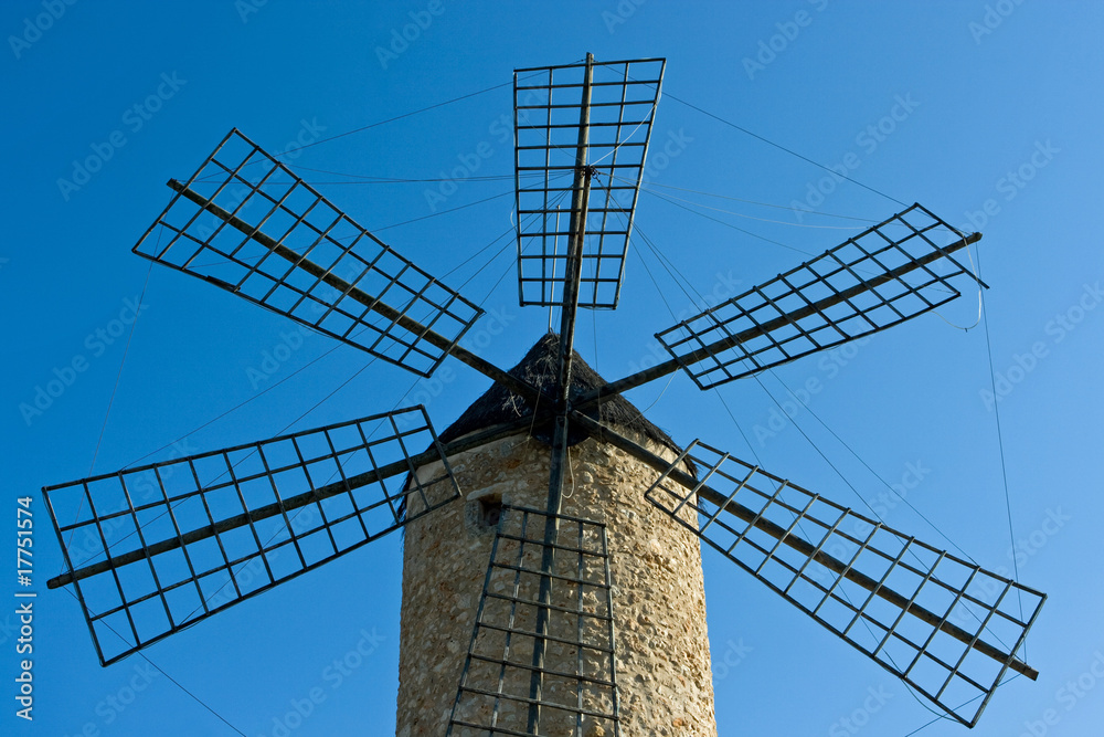 Old windmill from Majorca