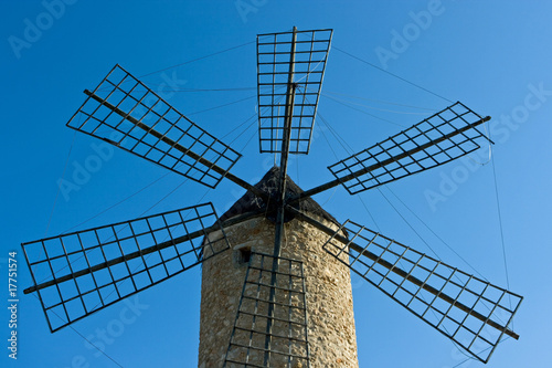 Old windmill from Majorca