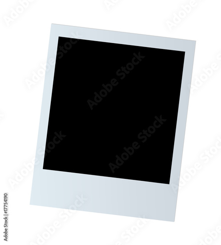 Vector image of photo card
