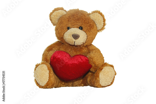 teddy bear heart