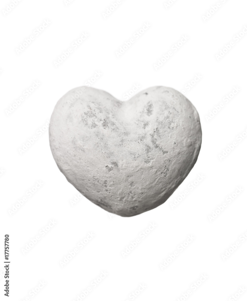 Fototapeta premium Heart shaped stone