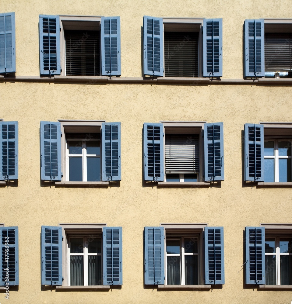 A group of windows