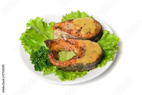 Tasty red fish